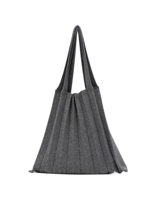 PLEATSMAMA Borsa glitter Blue