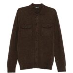 HOSIO Maglia Polo Brown