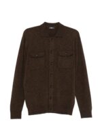 HOSIO Maglia Polo Brown