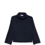 NIU Maglia Lana cotta con collo Blue