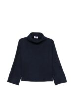 NIU Maglia Lana cotta con collo Blue