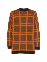 STELLA NOVA Cardigan Over Brown