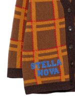 STELLA NOVA Cardigan Over Brown