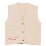 STELLA NOVA Gilet Nude & Neutrals
