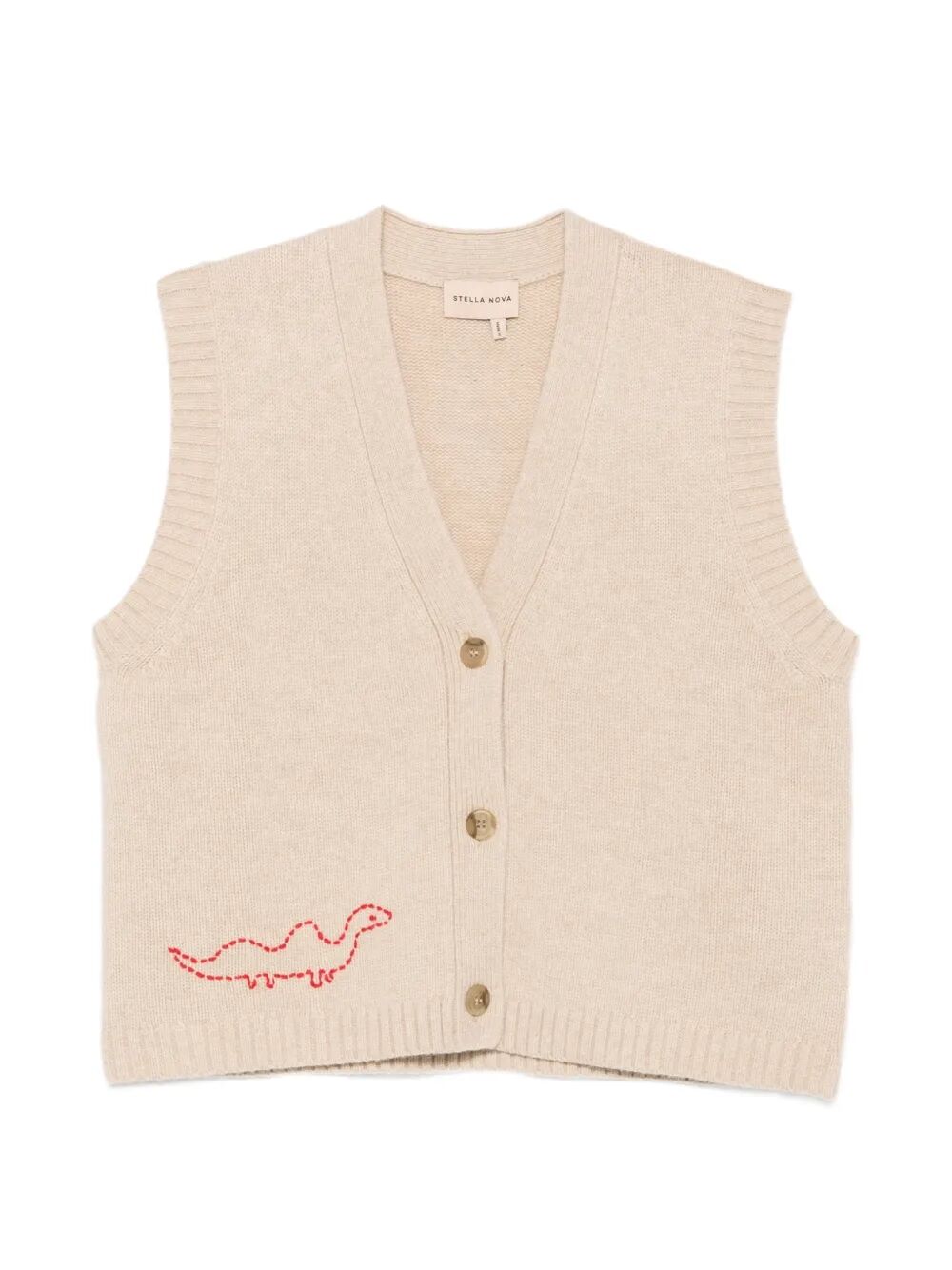 10092026_298.jpg STELLA NOVA Gilet Nude & Neutrals