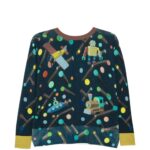 JEI`S Maglia con scollo a barca Blue