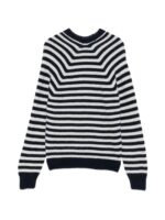 N1 FIESOLI Maglia Paricollo a Righe Blue