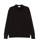 DIANA STUDIO Polo Open Collar Brown
