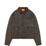 RETERNITY Giacca Waxed Hunting Brown