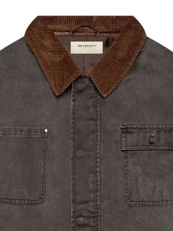 RETERNITY Giacca Waxed Hunting Brown
