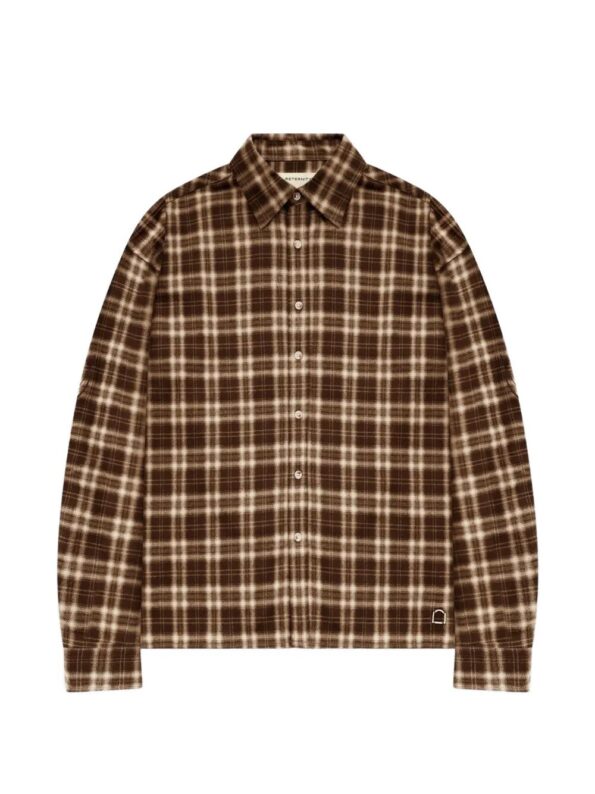 RETERNITY Shirt Flannel Brown