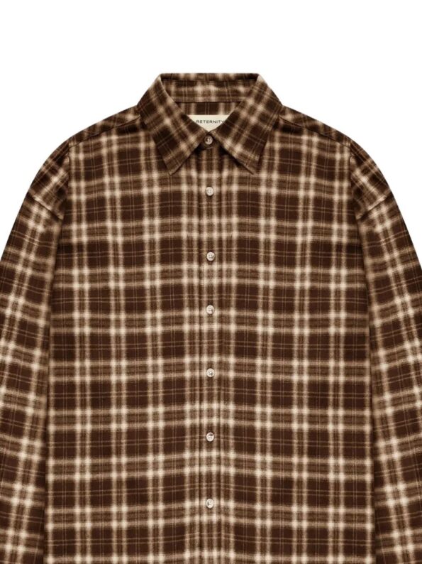 RETERNITY Shirt Flannel Brown