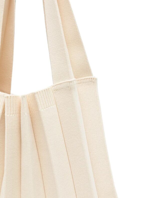 PLEATSMAMA Borsa pieghe White