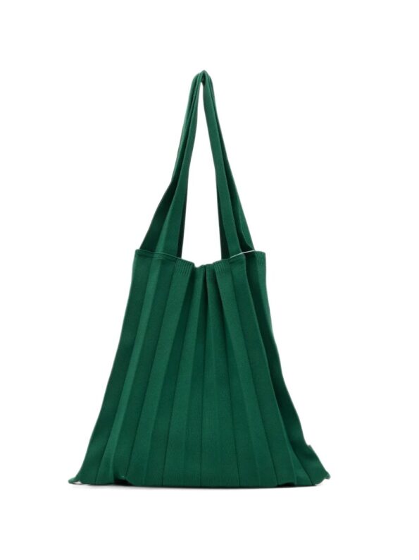 PLEATSMAMA Borsa pieghe Green