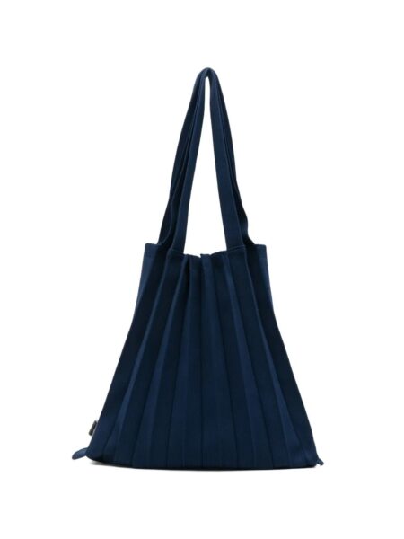 PLEATSMAMA Borsa pieghe Blue