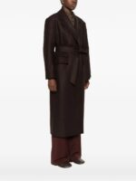 NOYOCO Cappotto Lungo Brown