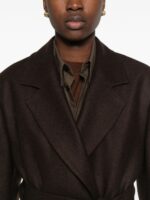 NOYOCO Cappotto Lungo Brown