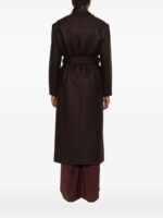 NOYOCO Cappotto Lungo Brown