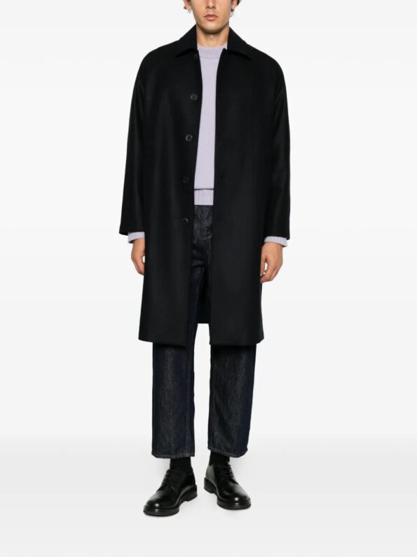 NOYOCO Cappotto Mac Mayfair Blue
