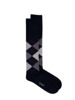 INTHEBOX Calze Argyle Black