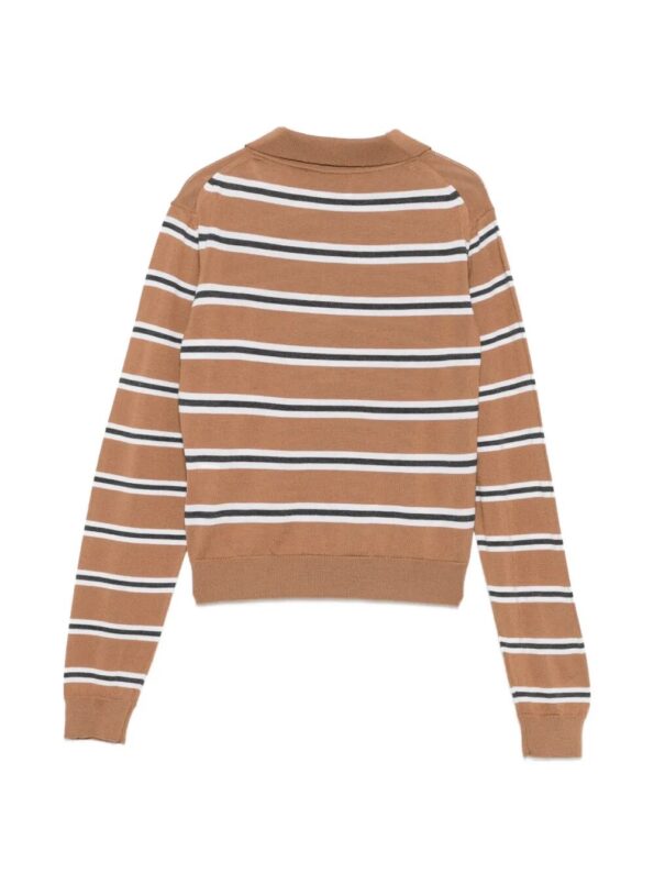 N1 FIESOLI Polo a Righe Nude & Neutrals