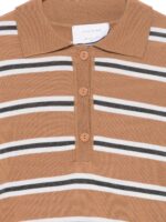 N1 FIESOLI Polo a Righe Nude & Neutrals