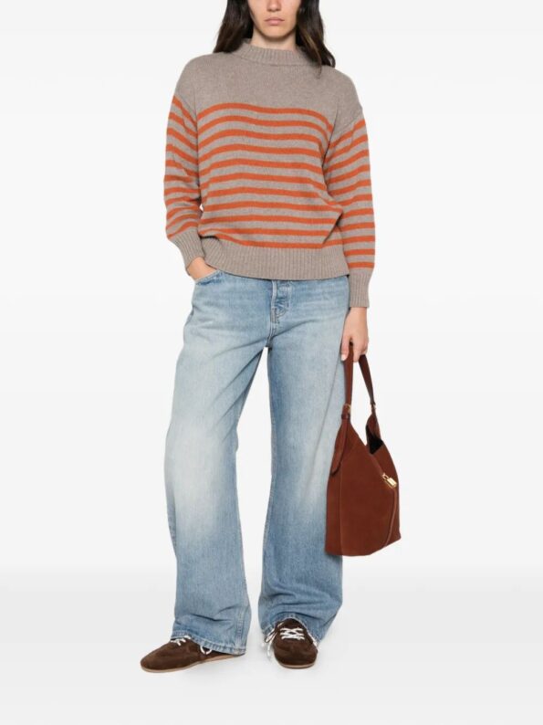 17092026_057.jpg INTRECCI Maglia rigata Brown