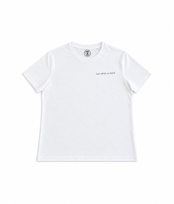 MARIO & SONS T-shirt Basic SUN DRE A LAURA White