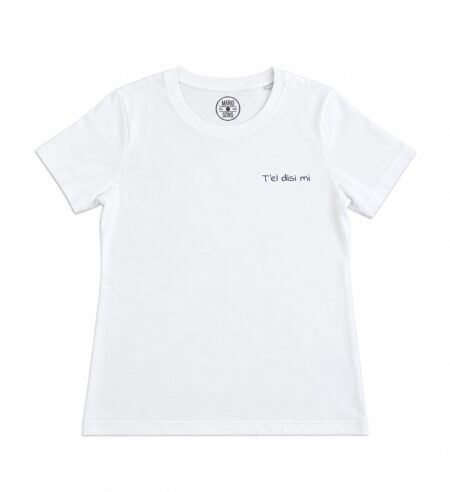MARIO & SONS T-shirt Basic T`EL DISI MI White