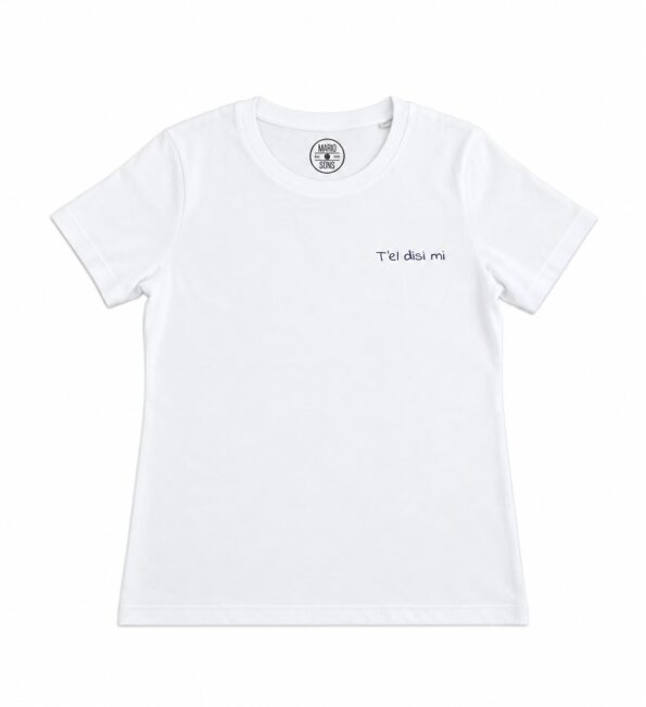 MARIO & SONS T-shirt Basic T`EL DISI MI White