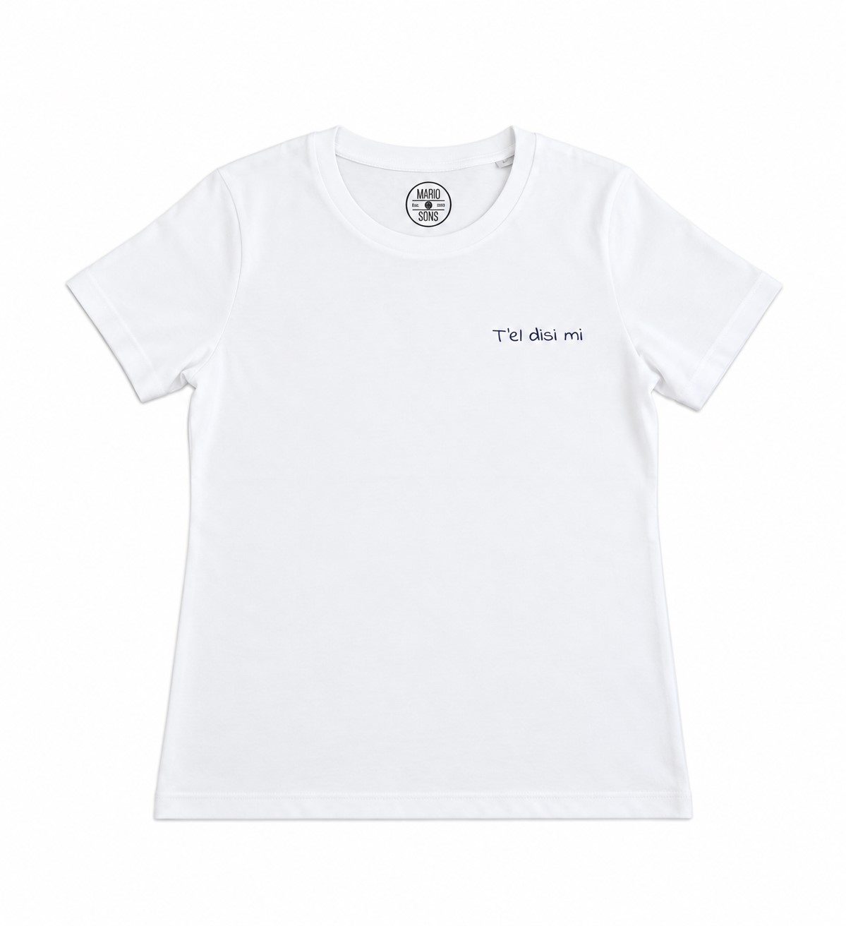 17757_70985.jpg MARIO & SONS T-shirt Basic T`EL DISI MI White
