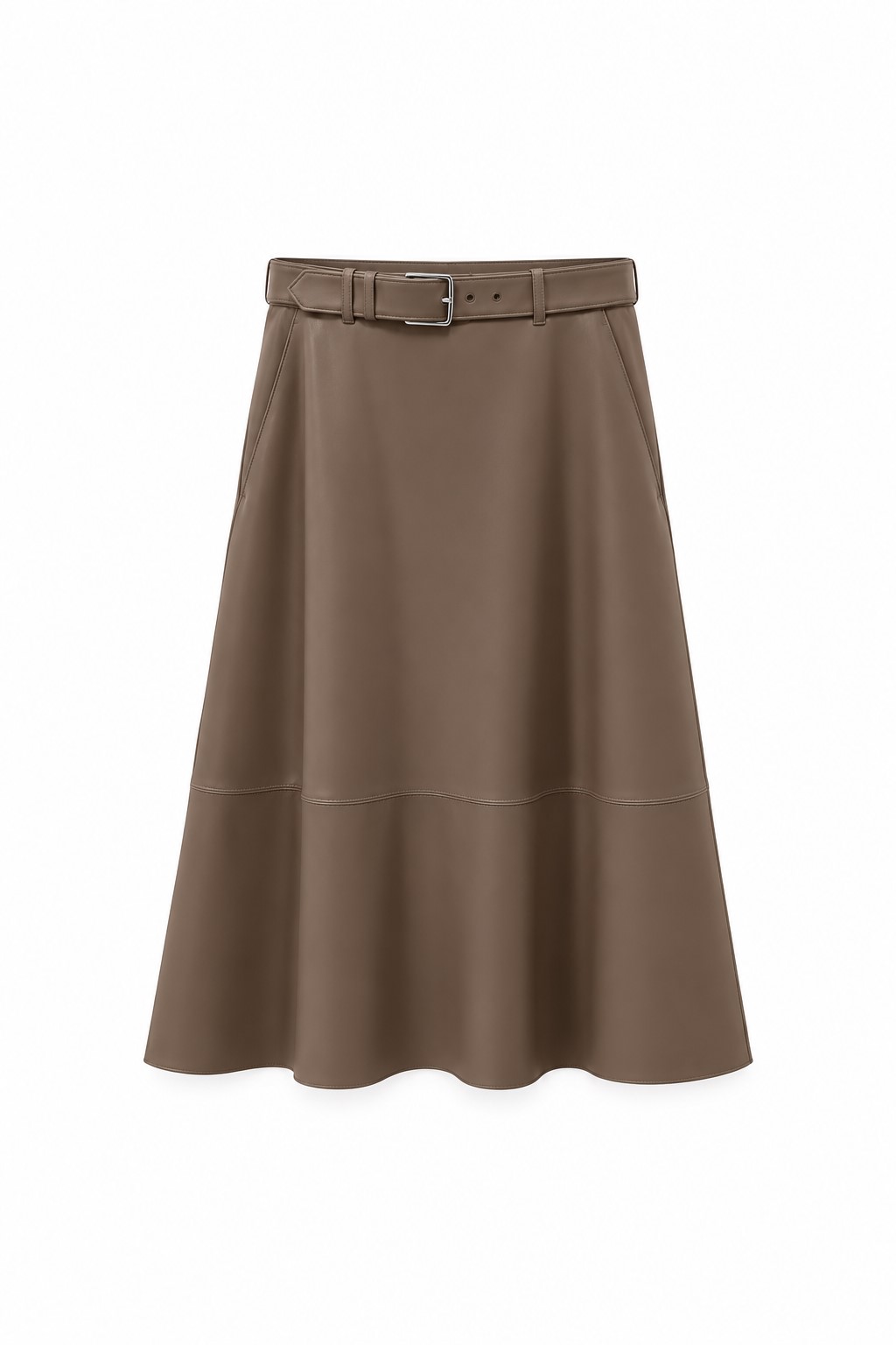 18294_70989.jpg LEISURE MM MAX MARA Gonna Ecopelle Brown