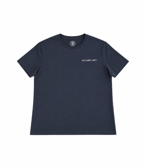 MARIO & SONS T-shirt VA A CIAPA` I RAT Blue