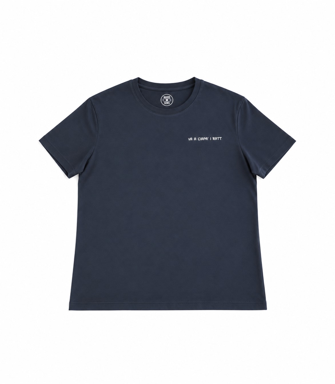18709_70980.jpg MARIO & SONS T-shirt VA A CIAPA` I RAT Blue