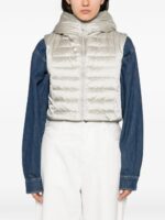 BOMBOOGIE Cappotto lana con davantino Grey
