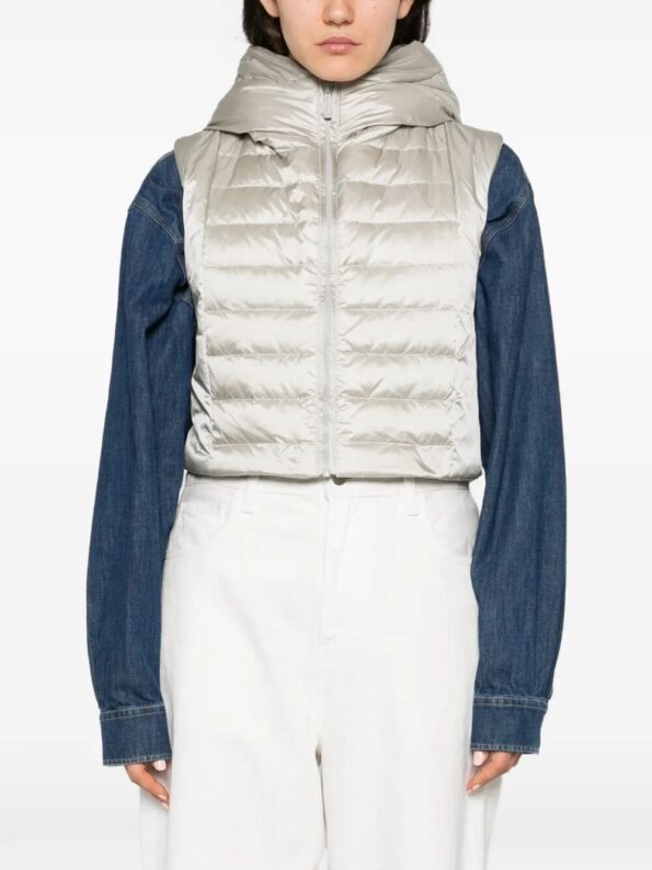 BOMBOOGIE Cappotto lana con davantino Grey