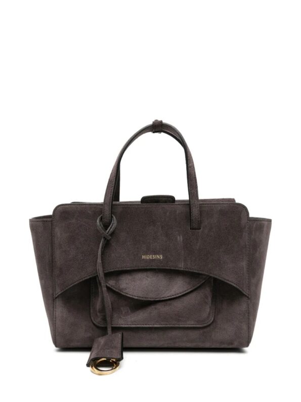 HIDESINS Borsa Flap M Suede Nude & Neutrals