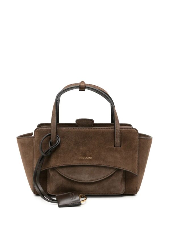 HIDESINS Borsa Flap S Suede Brown
