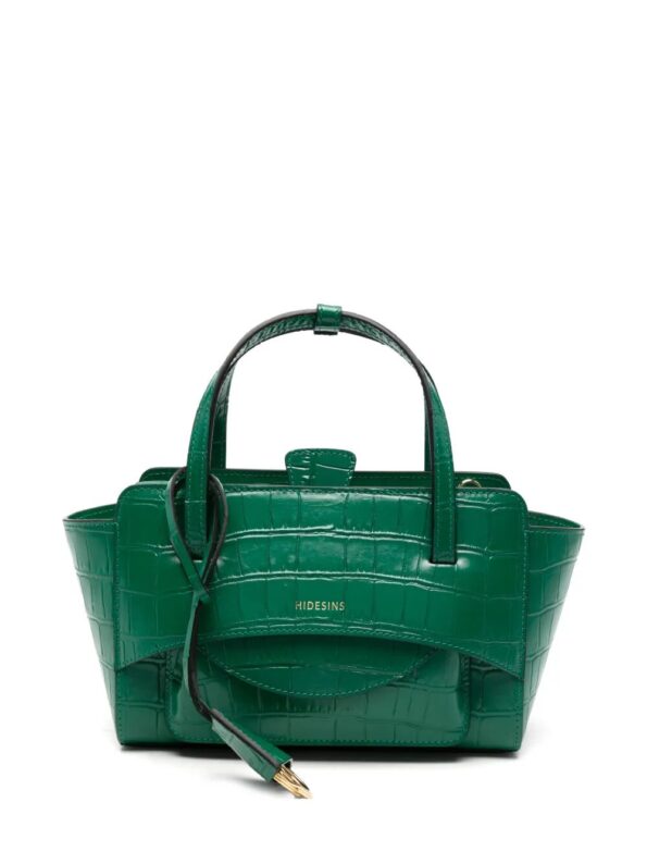 HIDESINS Borsa Flap S Cocco Green
